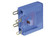 Kontaktelement 1 Oeffner + 1 Schliesser gold loetbar TH25