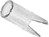 Kalotte weiss 8mm passend zu ESP SAL.R