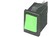DPST Rocker Switch On-Off 10A/4A 250VAC Green Illuminated
