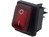 Wippenschalter EIN-AUS 2pol 16A/250VAC IP65 weiss 0-I / rot bele