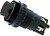 SPDT-NO/NC Push Button On - (Momentary On) Black RAFI 1.01102.01