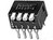 DIL-Codierkippschalter 2 Schalter 7.1mm OMRON A6D