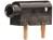 2mm-Schaltpruefbuchse Printmontage schwarz 6.3A 60VDC