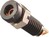 2mm-Pruefbuchse rund schwarz 6.3A 60VDC