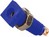 2mm-Pruefbuchse quadratisch blau 6.3A 60VDC