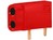 2mm-Schaltpruefbuchse Printmontage rot 6.3A 60VDC