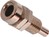 2.6mm-Bananen-Buchse Loetansatz blank 6A 60VDC