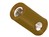 2.6mm-Bananen-Kupplung Schraubanschluss braun 6A 60V