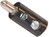 2.6mm-Bananen-Stecker Schraubanschluss schwarz 6A 60VDC