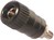 4mm-Polklemme/Buchse schwarz 6A 60VDC