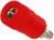 4mm-Polklemme/Buchse rot 6A 60VDC