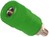 4mm-Polklemme/Buchse gruen 6A 60VDC