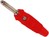 4mm-Bueschel-Stecker vollisoliert rot 16A 60VDC