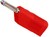 4mm-Bueschel-Stecker rot 30A 60VDC