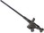 4mm Clamp-type Test Probe <4mm Black Hirschmann Type KLEPS 30
