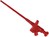 4mm Clamp-type Test Probe <4mm Red Hirschmann Type KLEPS 30