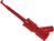 2mm Clamp-type Test Probe <2mm Red Hirschmann Type KLEPS2BU