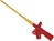 4mm Clamp-type Test Probe <4mm Red Hirschmann Type KLEPS2600