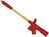 4mm Clamp-type Test Probe <10mm Red Hirschmann Type KLEPS2800