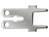 Double Tongue PCB Mounting Tab Plug-in 2.8x0.8mm Vogt 3866c.68