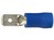 Flat Tab Insulated Blue 4.8x0.8mm Vogt 393408