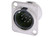 XLR-Einbaustecker 7-pol Nickel/Silber NEUTRIK NC7MD-L-1
