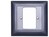 Mounting Plate-Set EDIZIOdue Black Neutrik Contrik UP2-ED-SW