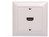 UP-Montageset EDIZIOdue weiss bestueckt mit 1xHDMI f/f