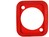 Abdeck-Rahmen rot Neutrik SCDP-2 passend zu D-Serie