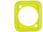Abdeck-Rahmen gelb Neutrik SCDP-4 passend zu D-Serie
