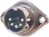 Chassisstecker 5-p Teilung=60o Winkel=240o DIN45322