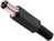 DC-Stecker 2.5x5.5mm lang weiss Japan-Norm RoHS-konform