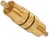 Cinch Verbinder Stecker <-> Stecker vergoldet