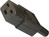 IEC Cord Connector C19 (Female) Black Rewirable Straight 3x2mm2