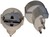 Netzadapter 2p+E 10A Stecker=CH-Typ12 Buchse=Schuko D
