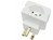 Reise-Netzadapter T23 2p+E Stecker=England Buchse=CH/D/F/USA