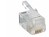 FCC-Modularstecker fuer Flachkabel 4-pol 4 Kontakte RJ10