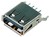 USB Buchse Typ A Printmontage 4 pol. 180 Grad, RoHS