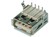 USB Buchse Typ A Printmontage 4-pol. 90 Grad, RoHS
