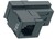 Telefonadapter schwarz T+T89 RJ11 6/4 (FCC 6/4)