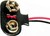 Battery Clip T-Shape for 9V Batteries and Battery Holders