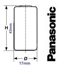 NiMH Rechargeable Battery 1.2V 2040mAh with Tags Size 4/5A
