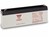 Lead-Acid Rechargeable Battery 12V 2.3Ah Faston Yuasa NP2.3-12