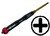 Kreuz-Schraubendreher 1x80mm Isoliert Gebra 164110