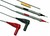Electronic Test Probes Black and Red Fluke TL910