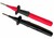 Industrial Test Probe in Pairs Red and Black with 12mm Fluke TP2