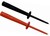 Electronic Test Probe in Pairs Red and Black Fluke TP80